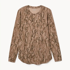 Active Printed Long Sleeve Top