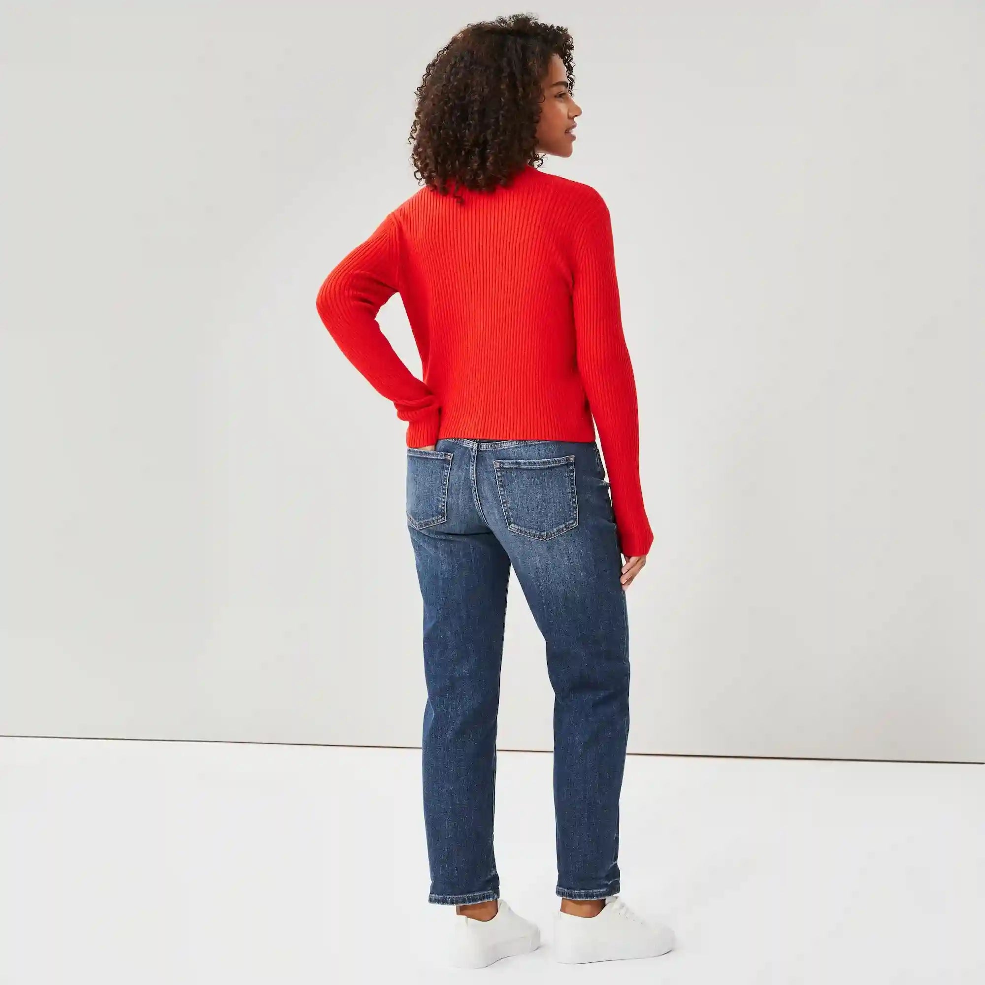 Dark Wash Relaxed Fit Jean