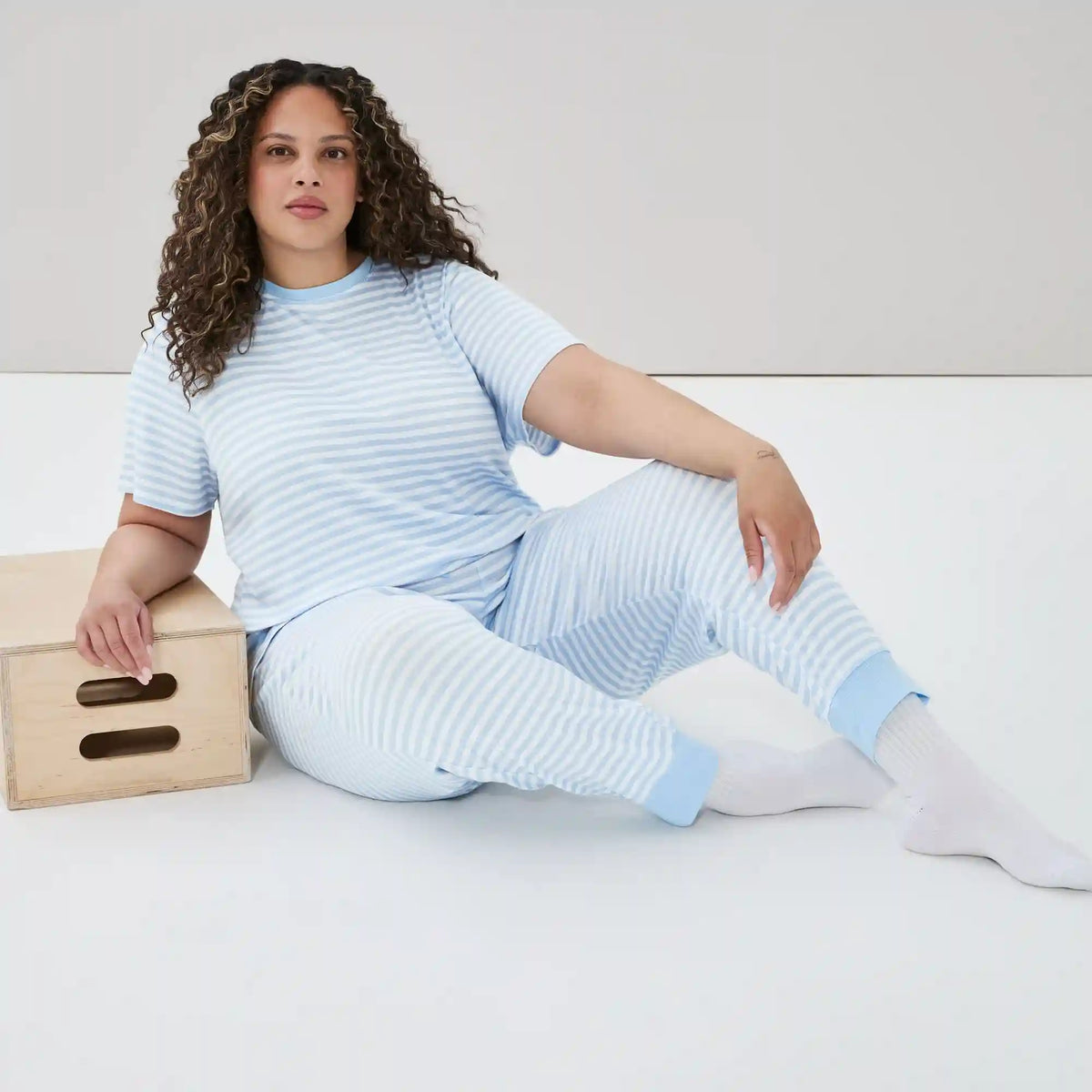 Women+ Printed T-Shirt Set