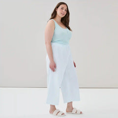 Women+ Seersucker Cropped Sleep Pant