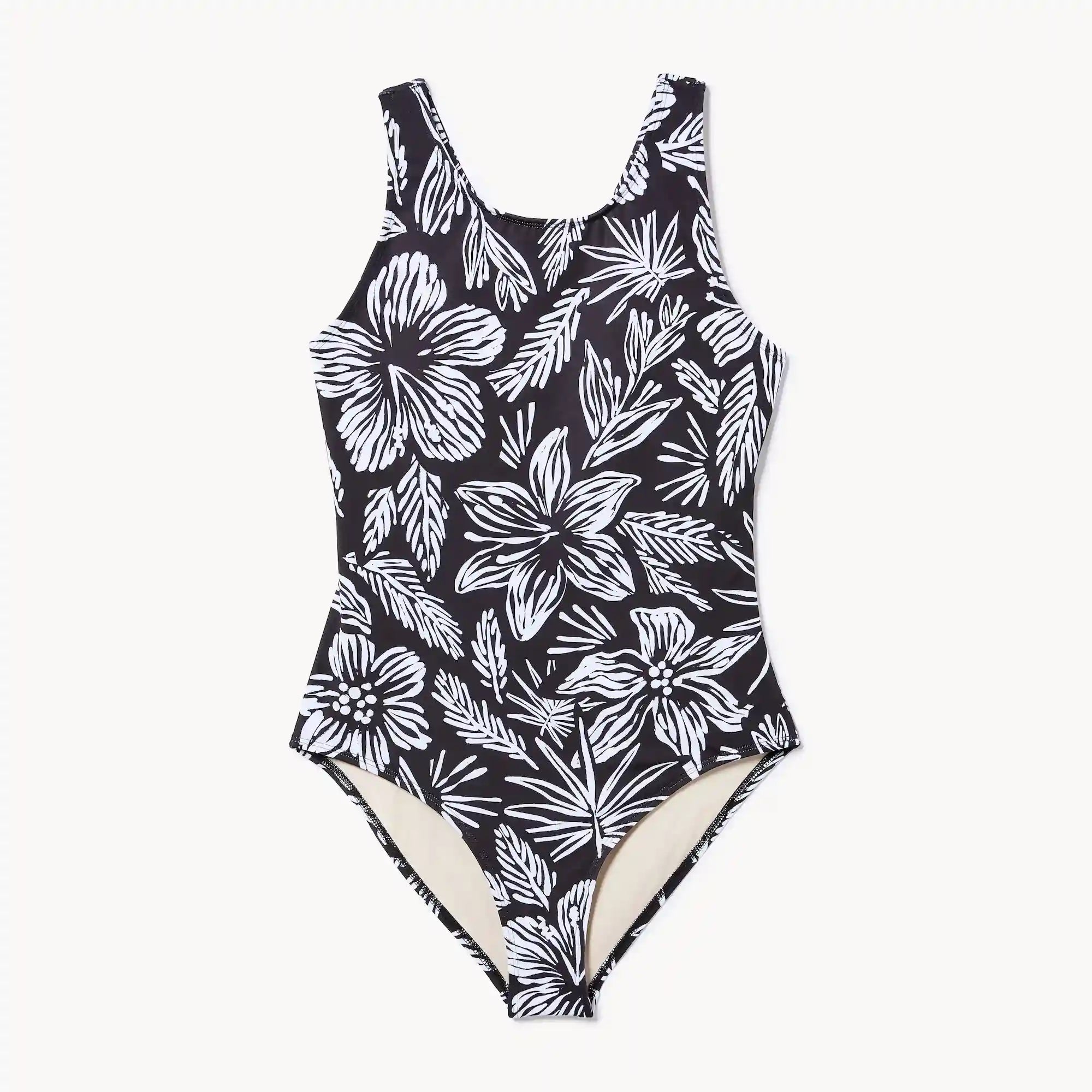 Printed Cutout Swimsuit