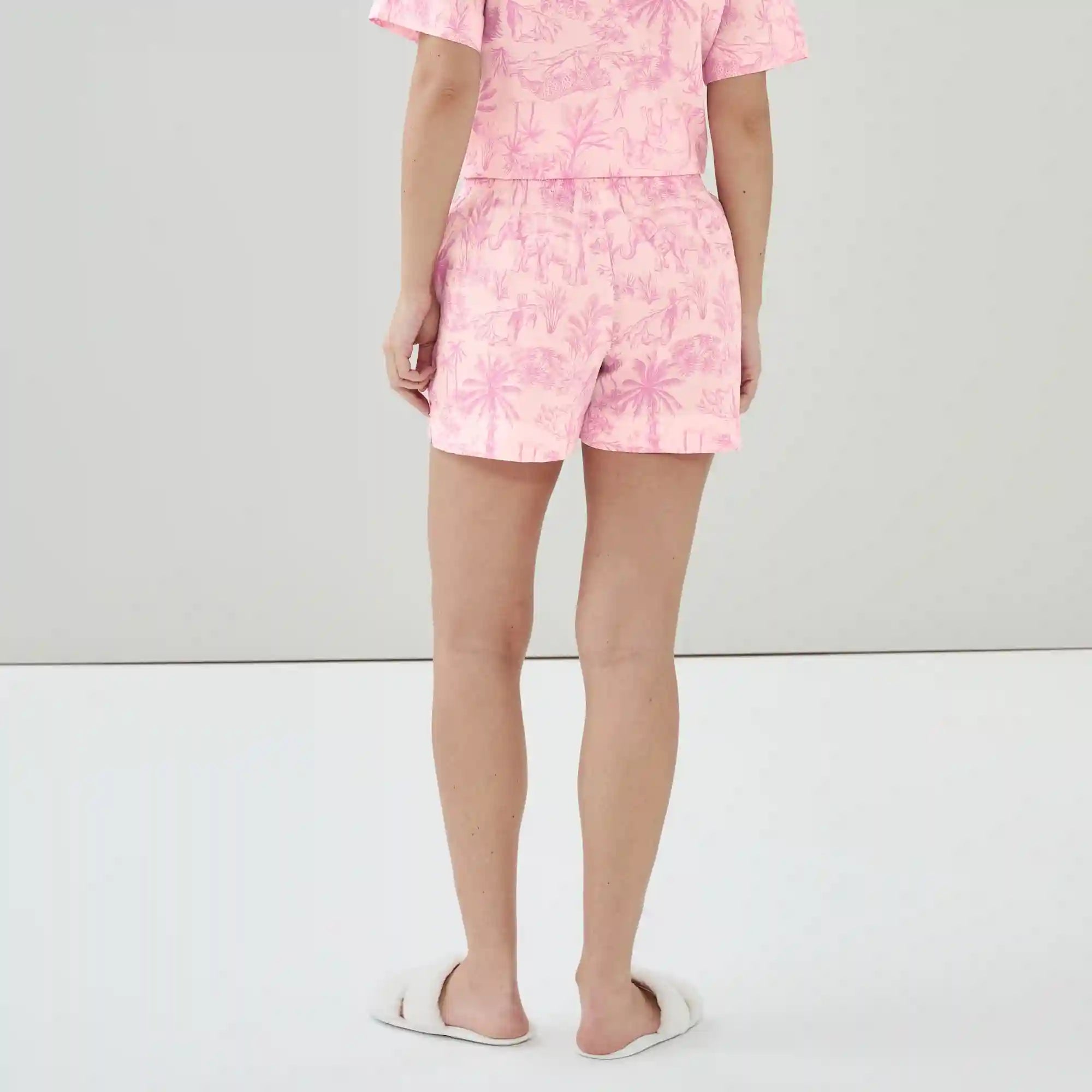 Cotton Printed Sleep Short