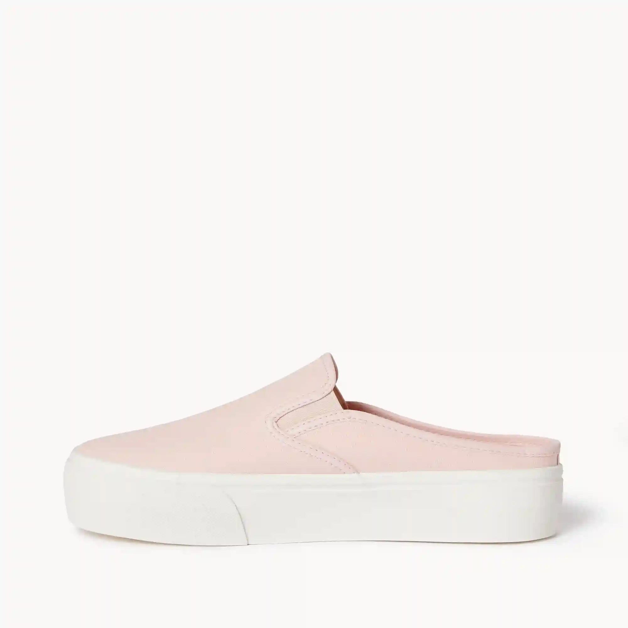 Canvas Slip-On Mules