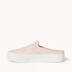 Canvas Slip-On Mules