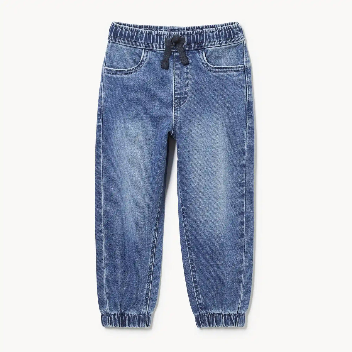 Toddler Boys' Medium Wash Denim Jogger