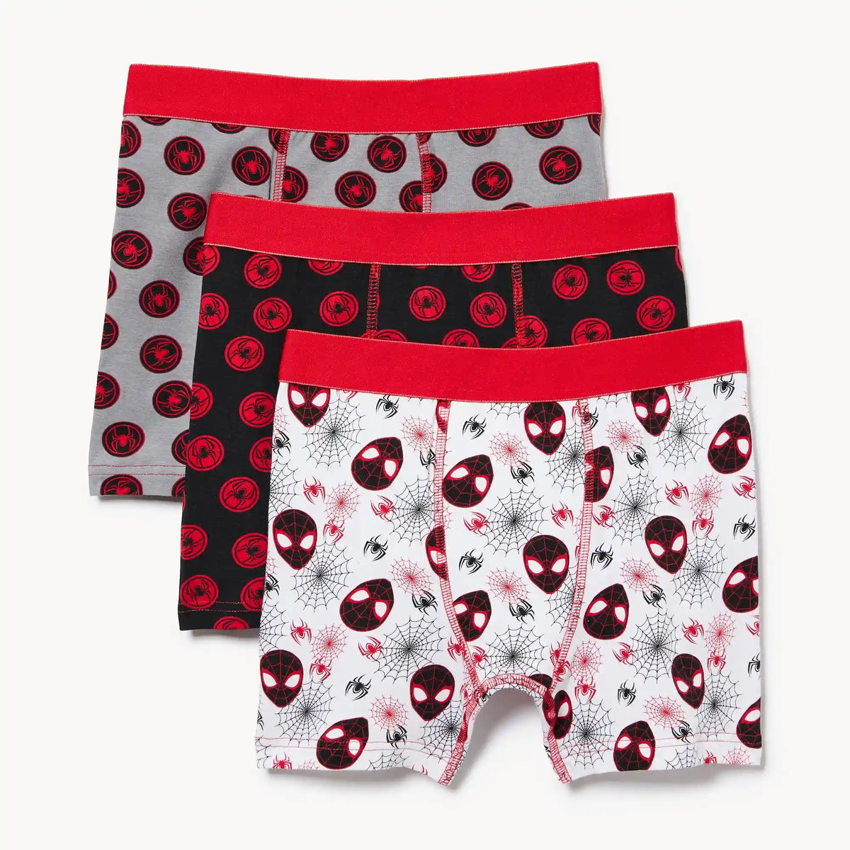 Kid Boys' Marvel Spider-Man 3-Pack Boxer Brief