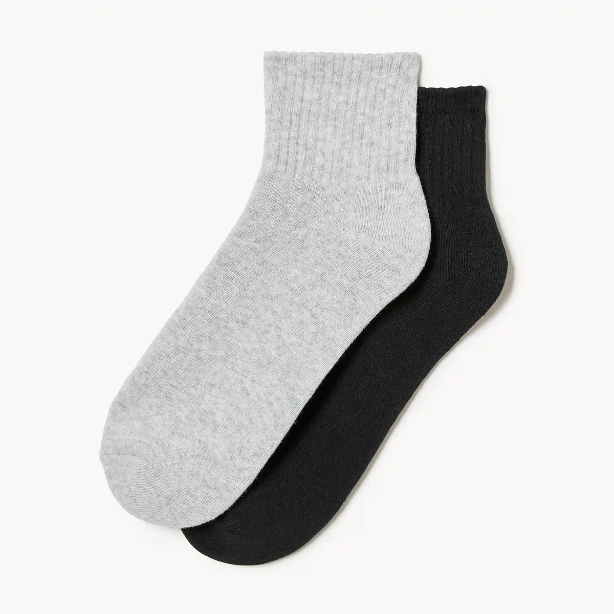 2-Pack Quarter-Crew Socks