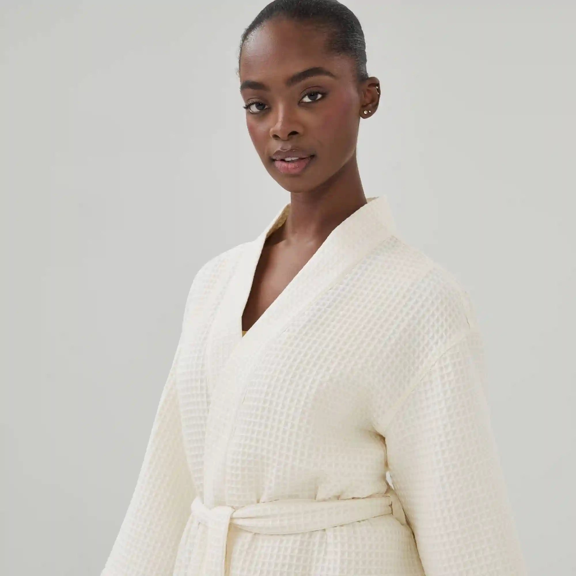 Waffle Knit Sleep Robe