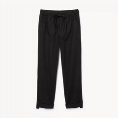 Linen Cotton Roll Cuff Pant