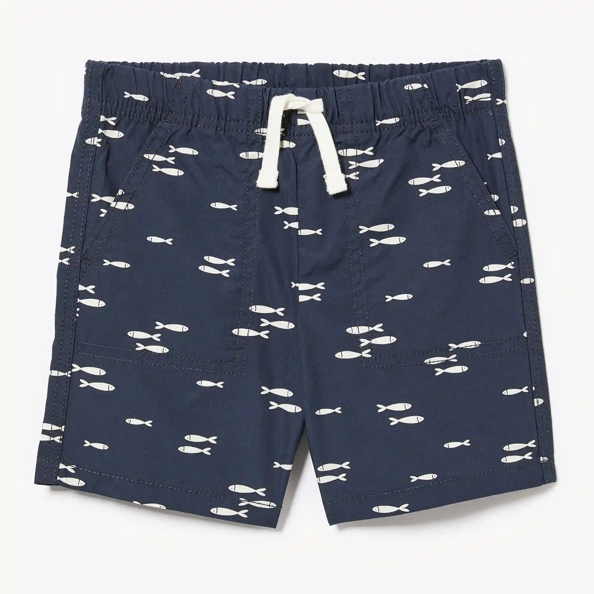 Toddler Boys' Canvas Printed Short
