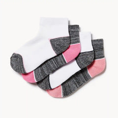 Kid Girls' 4-Pack Ankle Socks
