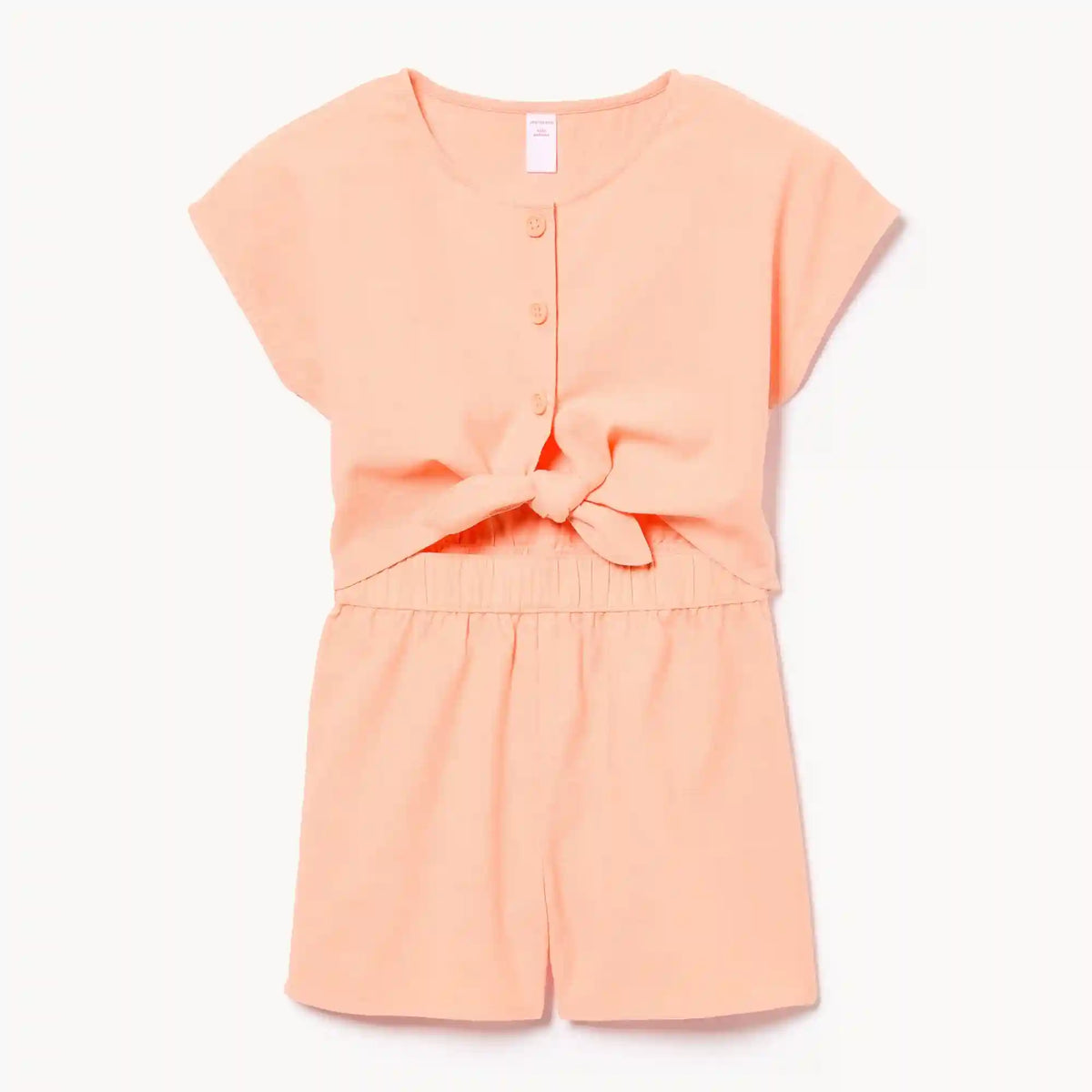 Kid Girls' Front Tie Romper