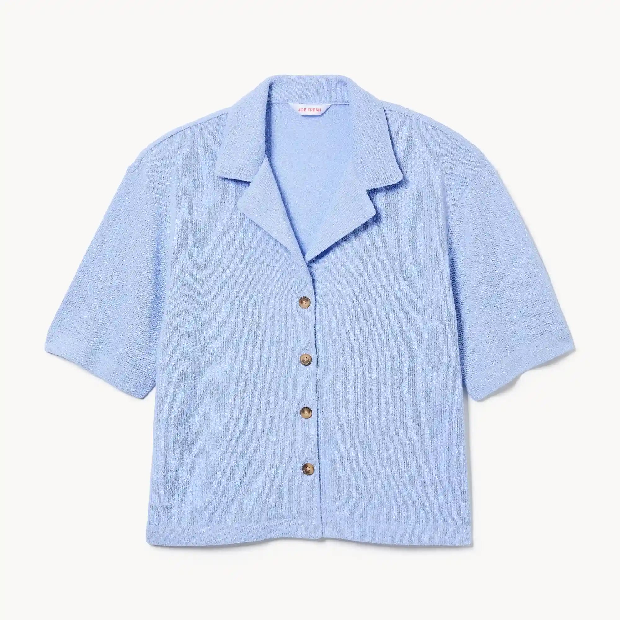 Relaxed Camp Collar Shirt
