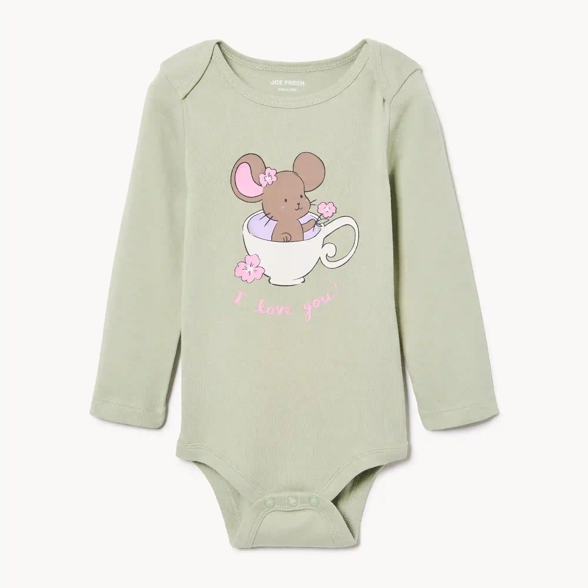 Baby Girlsâ Graphic Bodysuit