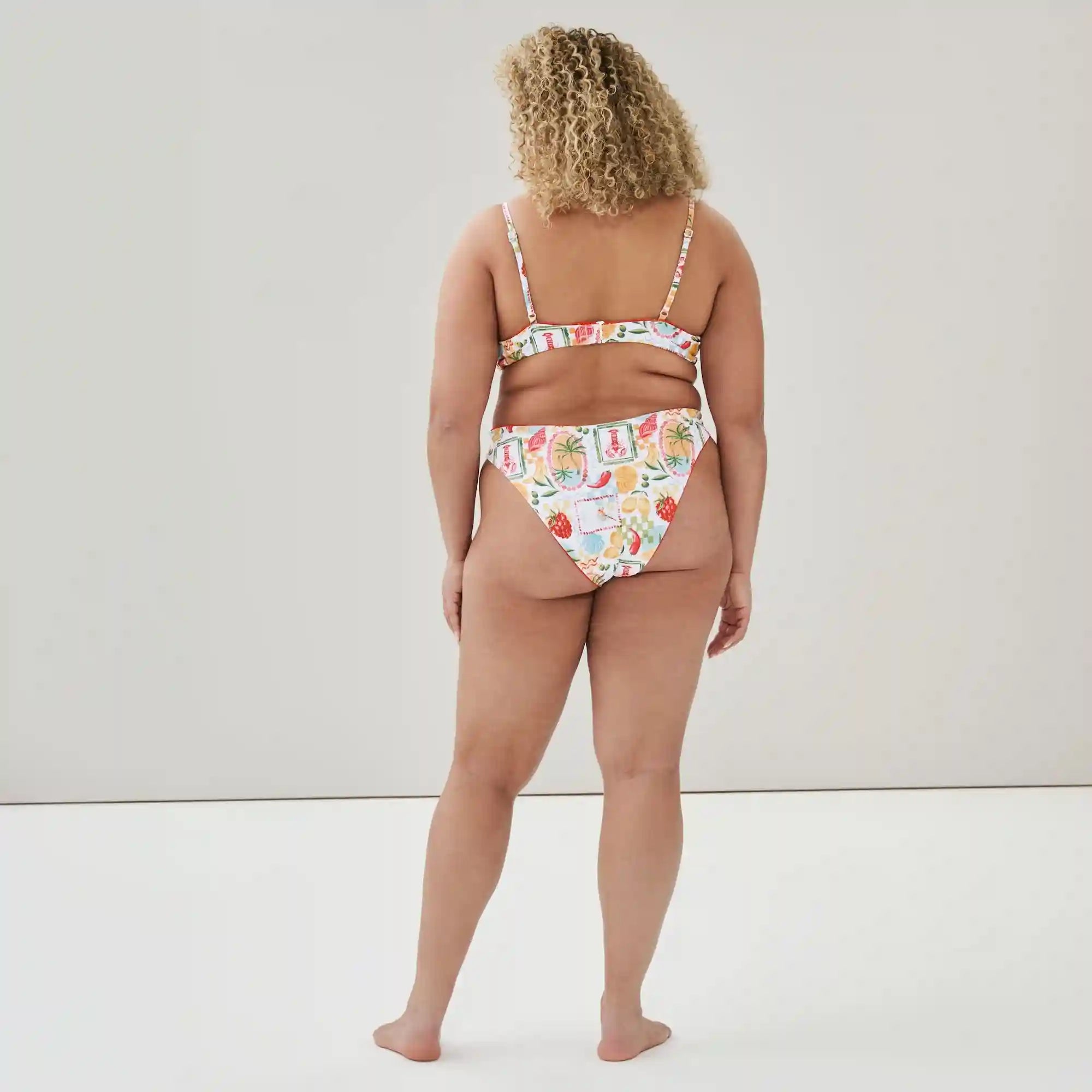 Women+ Printed Bikini Top
