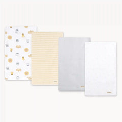 Newborn Huggies Organic Cotton Blanket 4-Pack