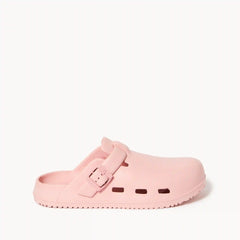 Buckle Strap Clogs