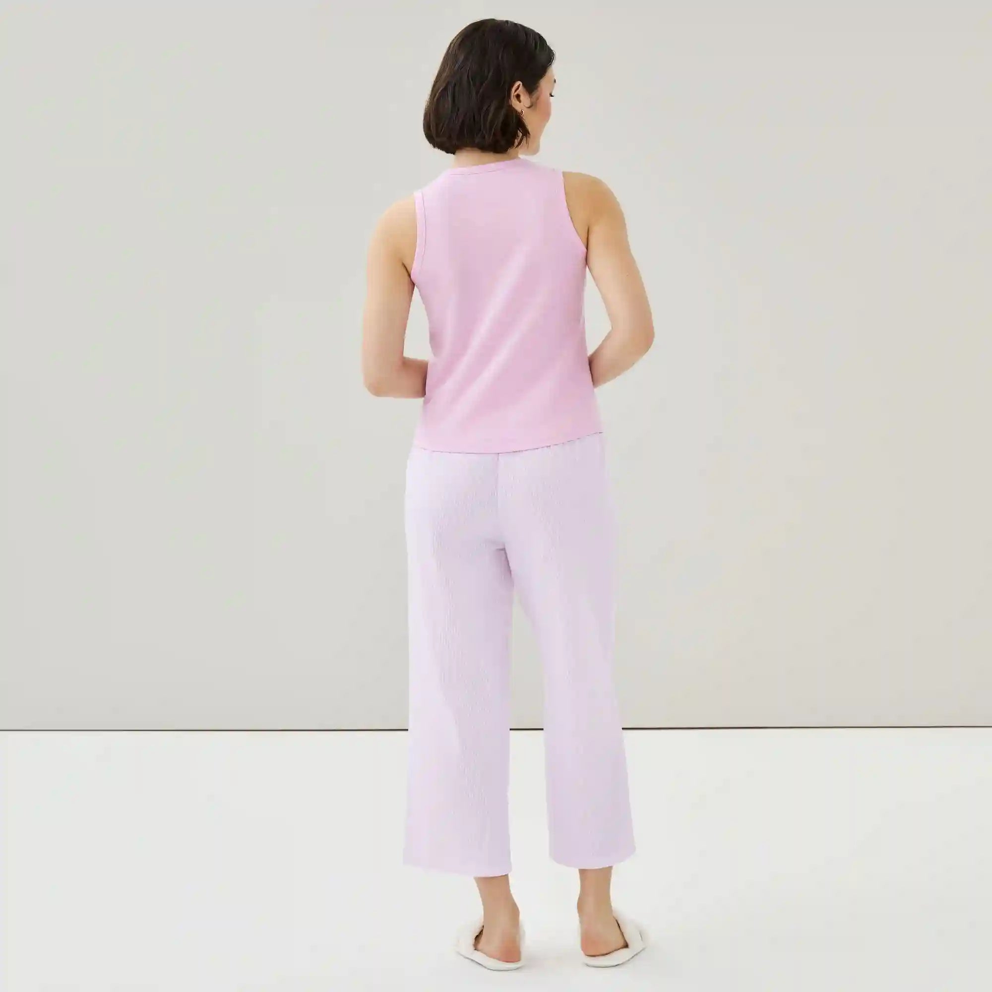 Embroidered Sleep Tank