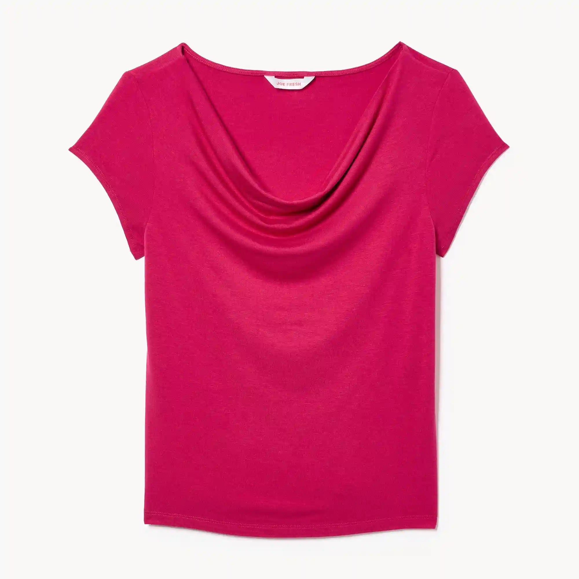 Cowl Neck T-Shirt