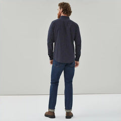 Men's Flex Printed Button-Down Shirt