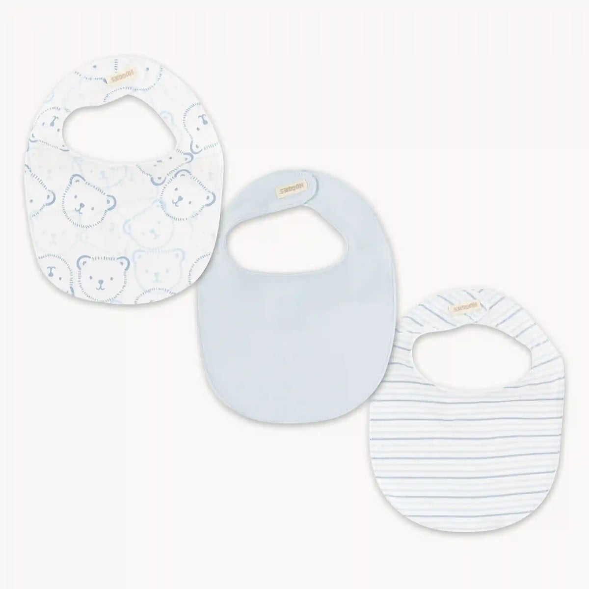 Newborn Huggies Organic Cotton Bib 3-Pack