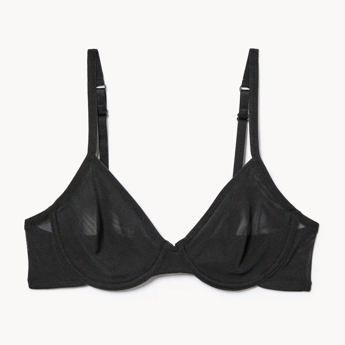 Mesh Underwire Bra