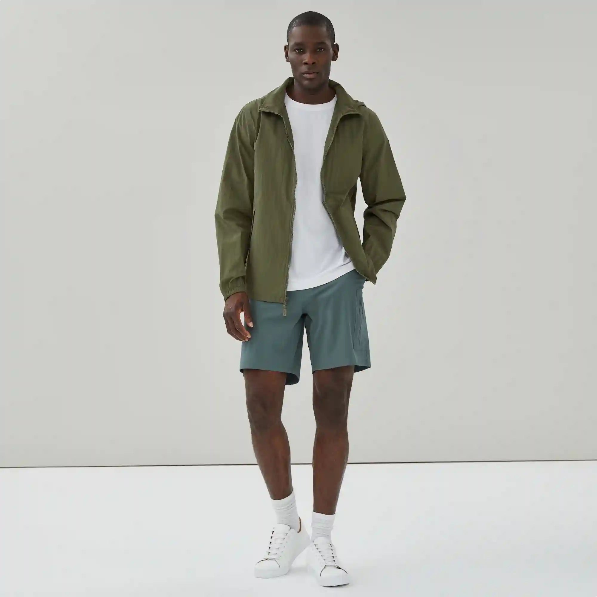 Men's Hooded Windbreaker
