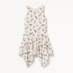 Kid Girls' Printed Handkerchief Hem Dress