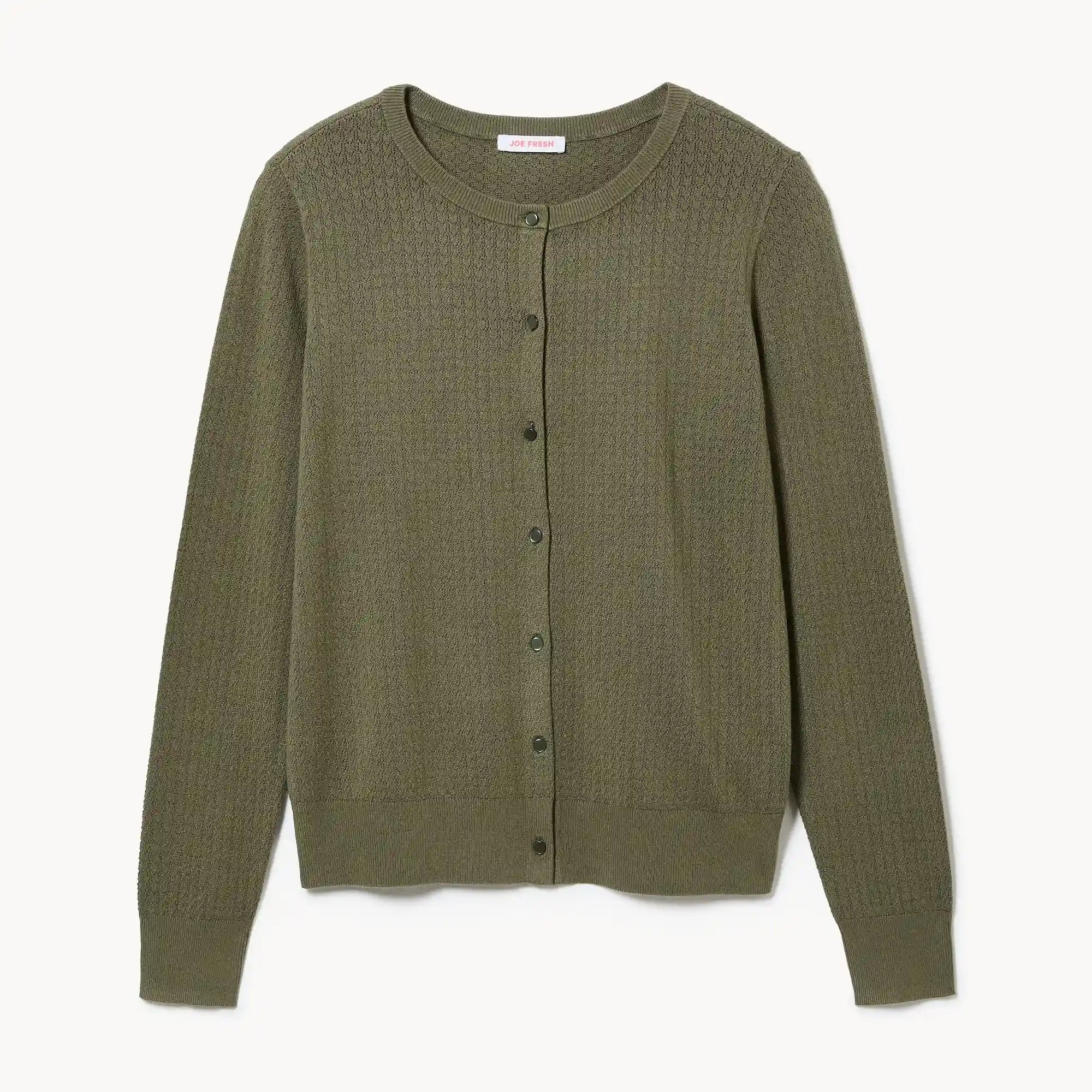 Pointelle Cardigan