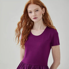 Flared Midi Dress