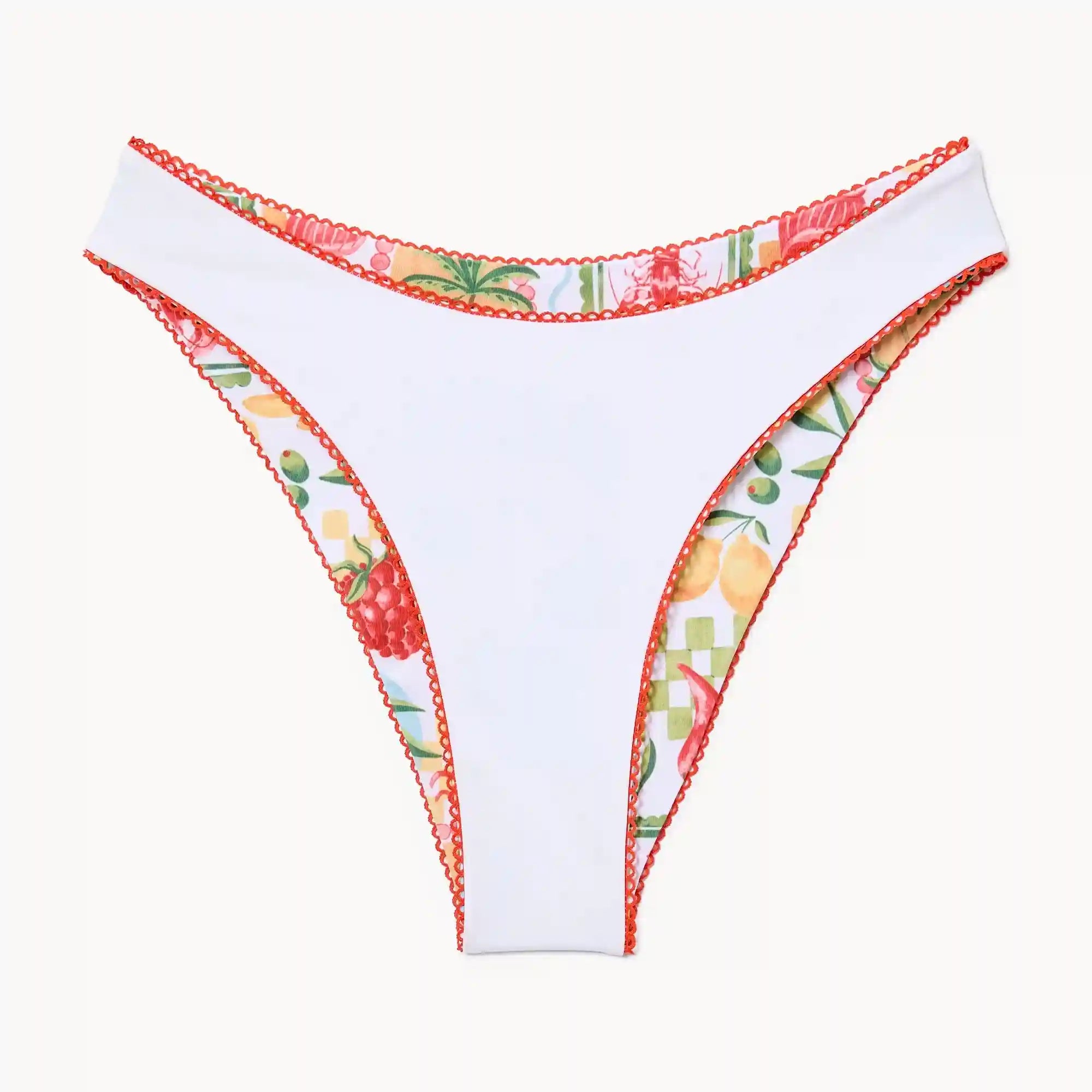 Printed Bikini Bottom