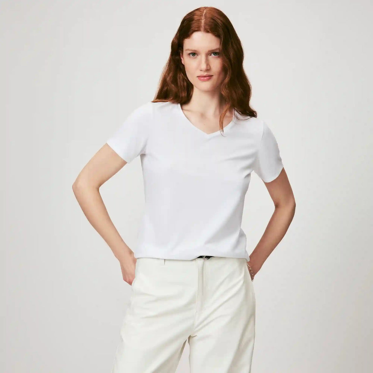 Classic Fit V-Neck T-Shirt