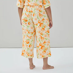 Women+ Printed Cropped Sleep Pant