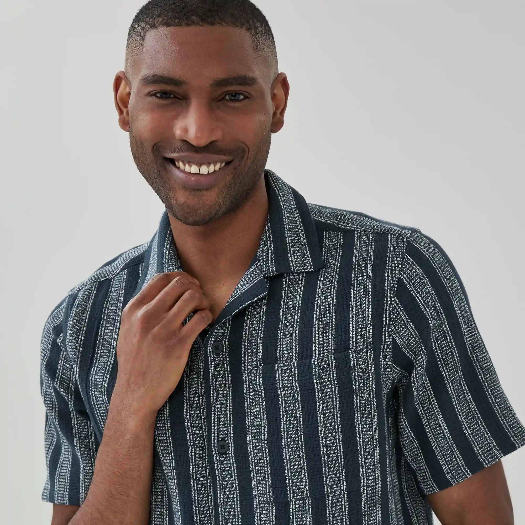 Men's Camp Collar Shirt