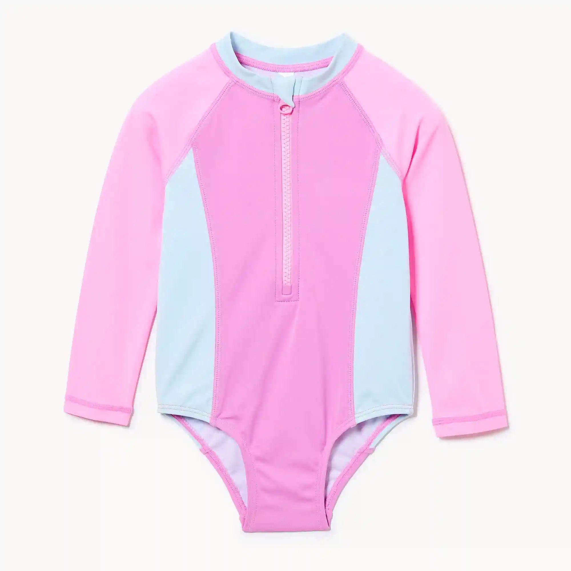 Baby Girls' Colourblocked Rashguard Suit