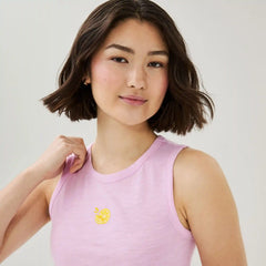 Embroidered Sleep Tank