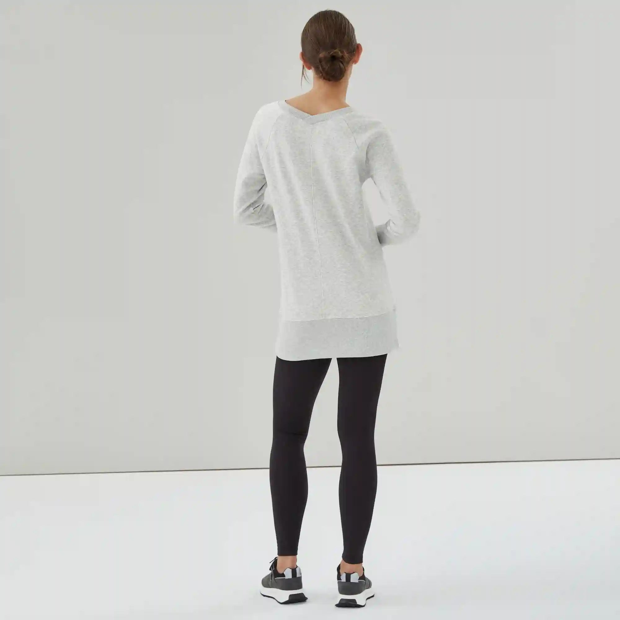 Active Fleece V-Neck Sweatshirt