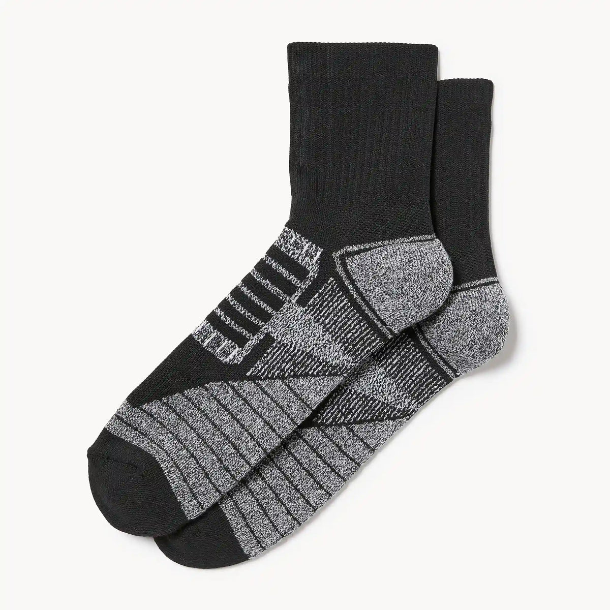 Men's 2-Pack Quarter-Crew Socks