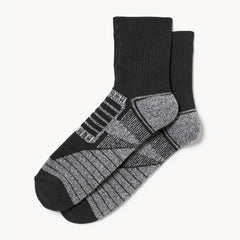 Men's 2-Pack Quarter-Crew Socks