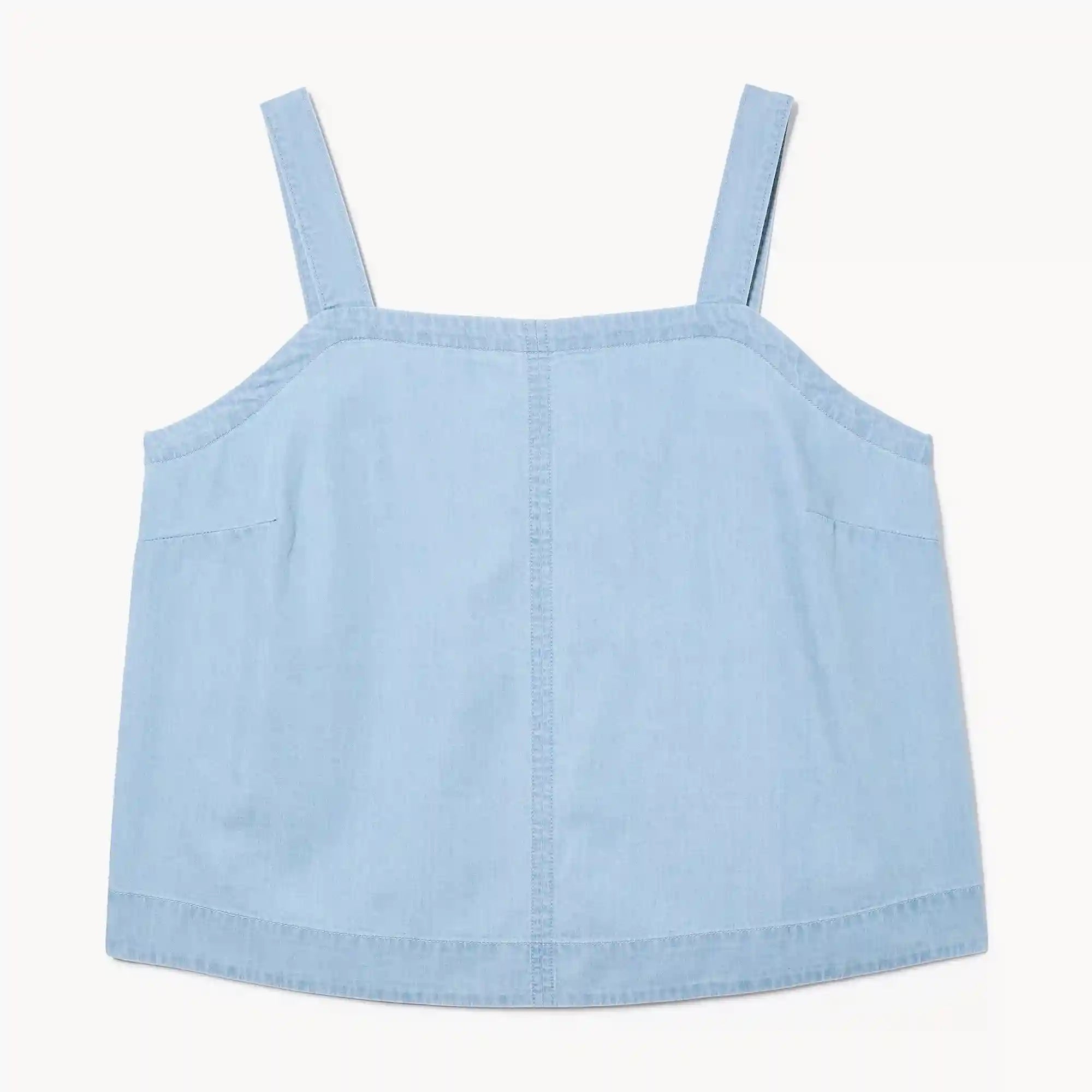 Women+ Chambray Square Neck Tank