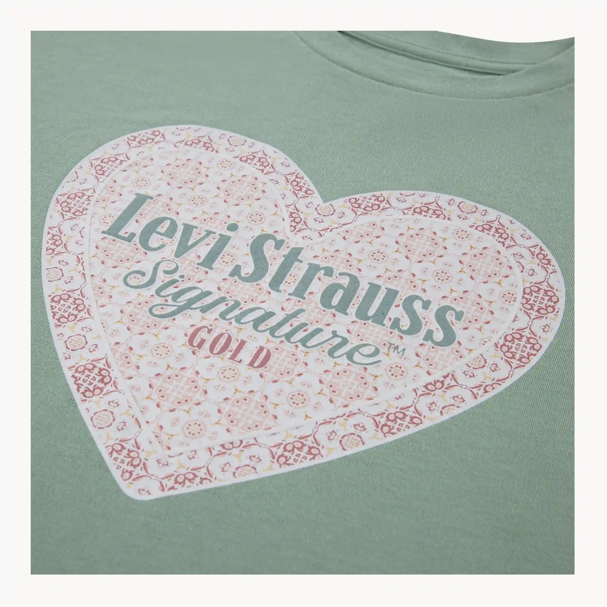 Kid Girls' Levi Strauss Signatureâ¢ Gold T-Shirt
