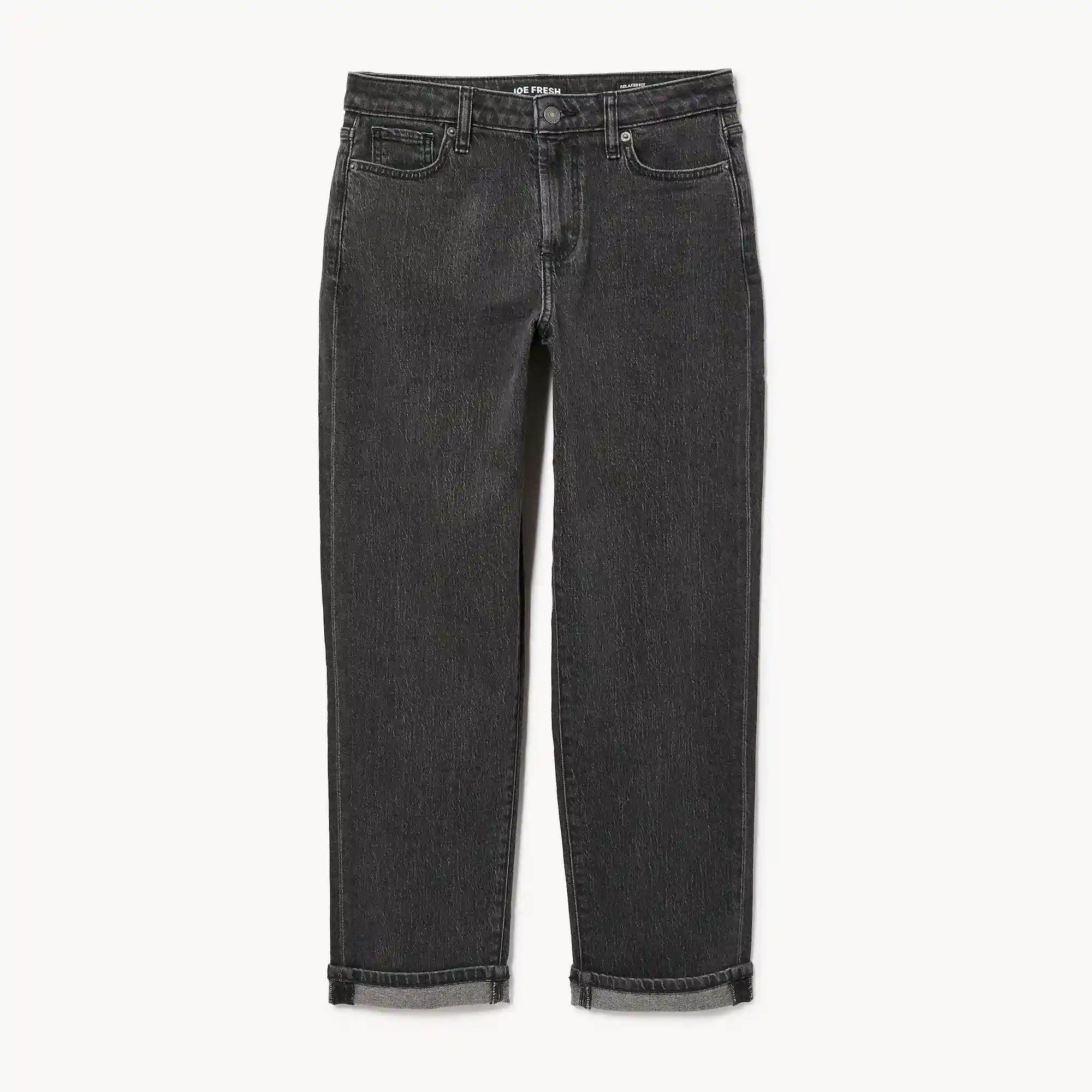 Black Wash Relaxed Fit Jean