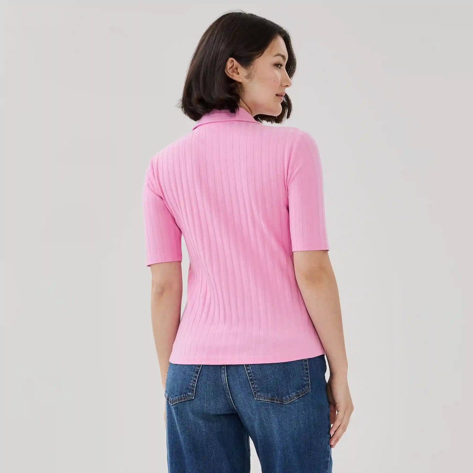 Ribbed Polo