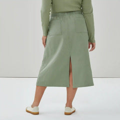Women+ Pull-On Midi Skirt