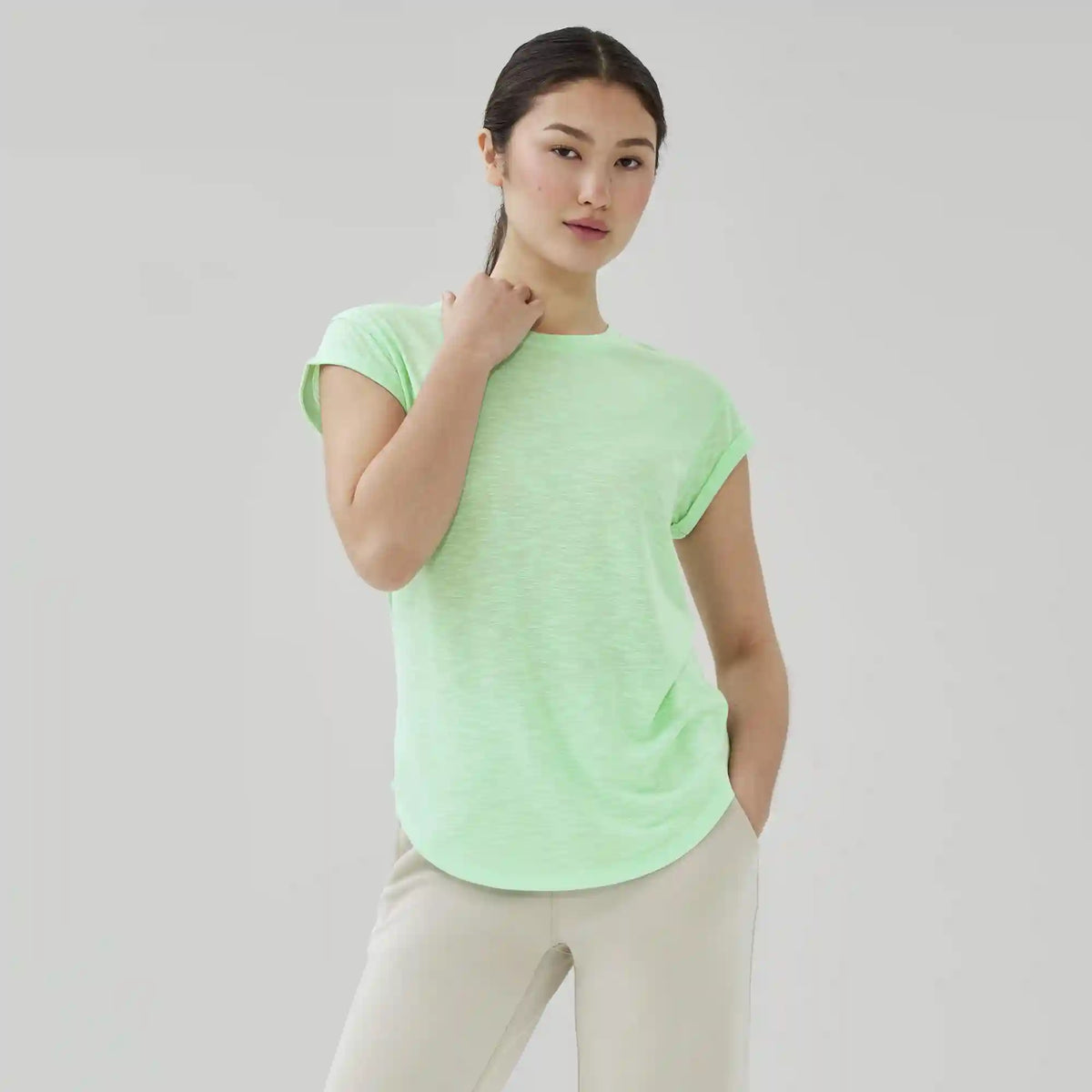 Rolled Sleeve T-Shirt