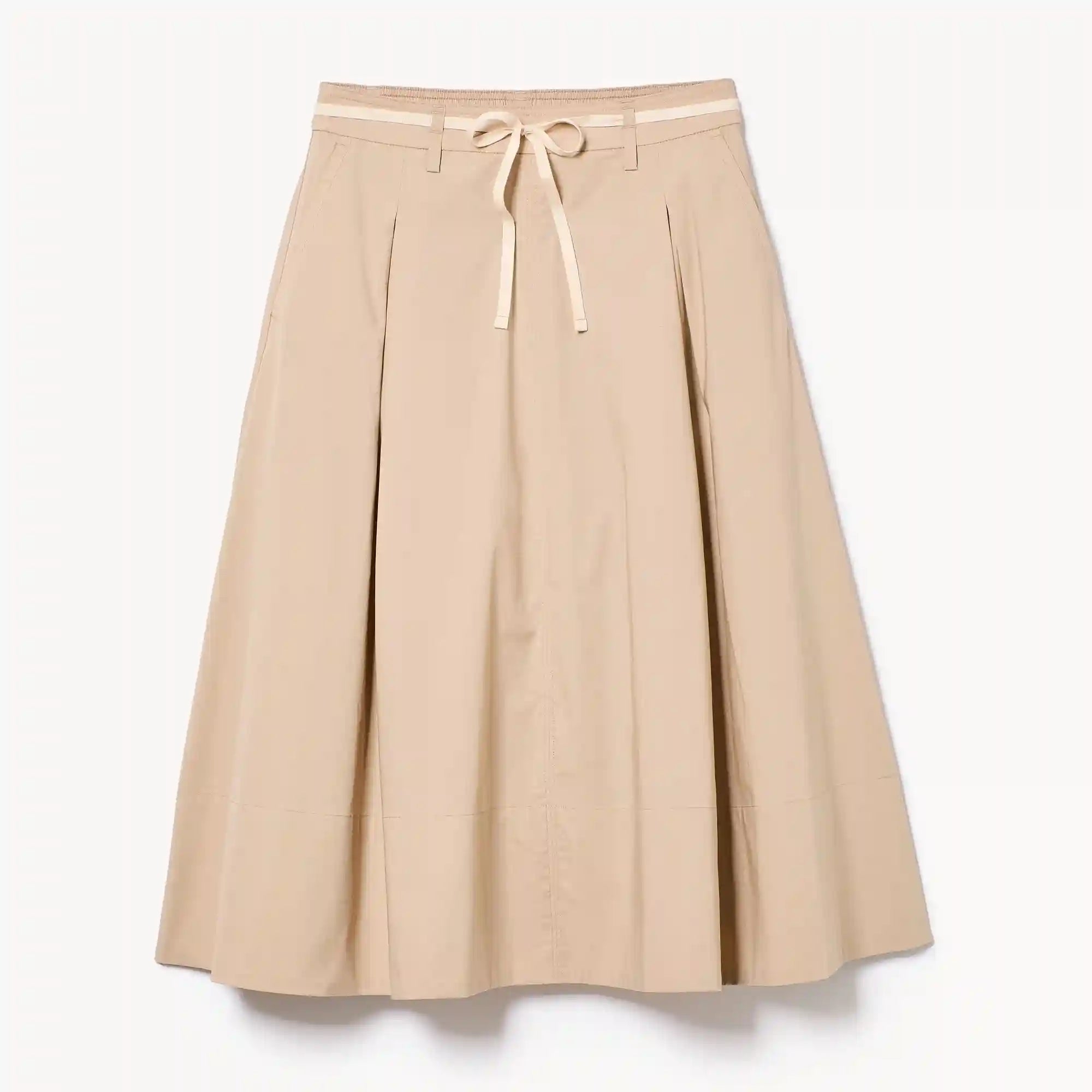Flared Midi Skirt