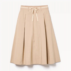 Flared Midi Skirt