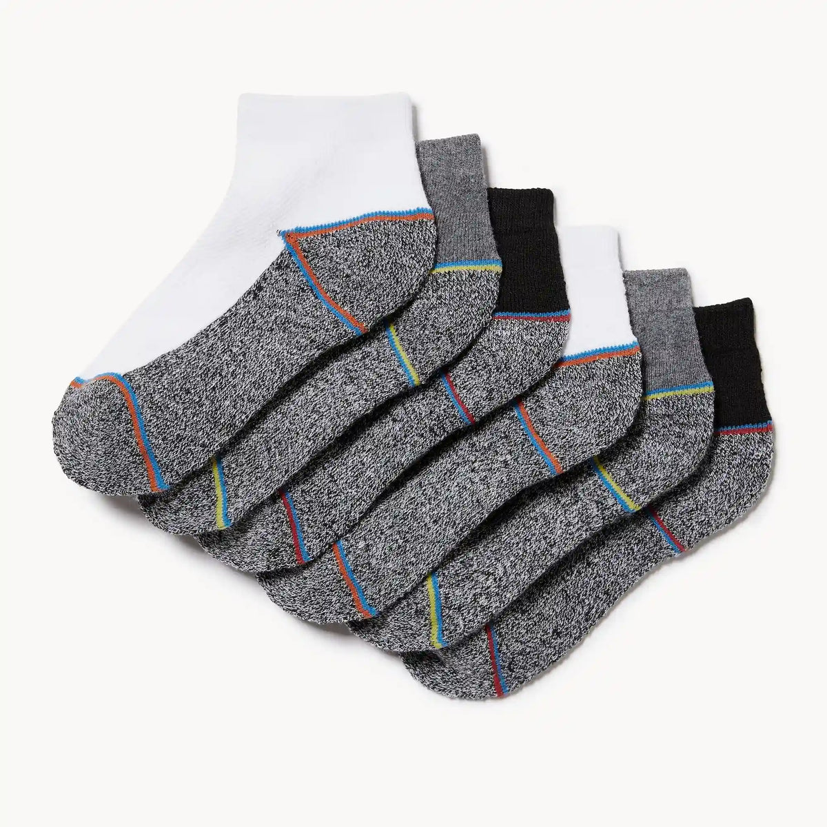 Kid Boys' 6-Pack Low-Cut Socks