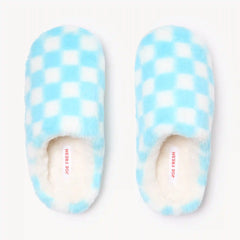 Checkered Slippers