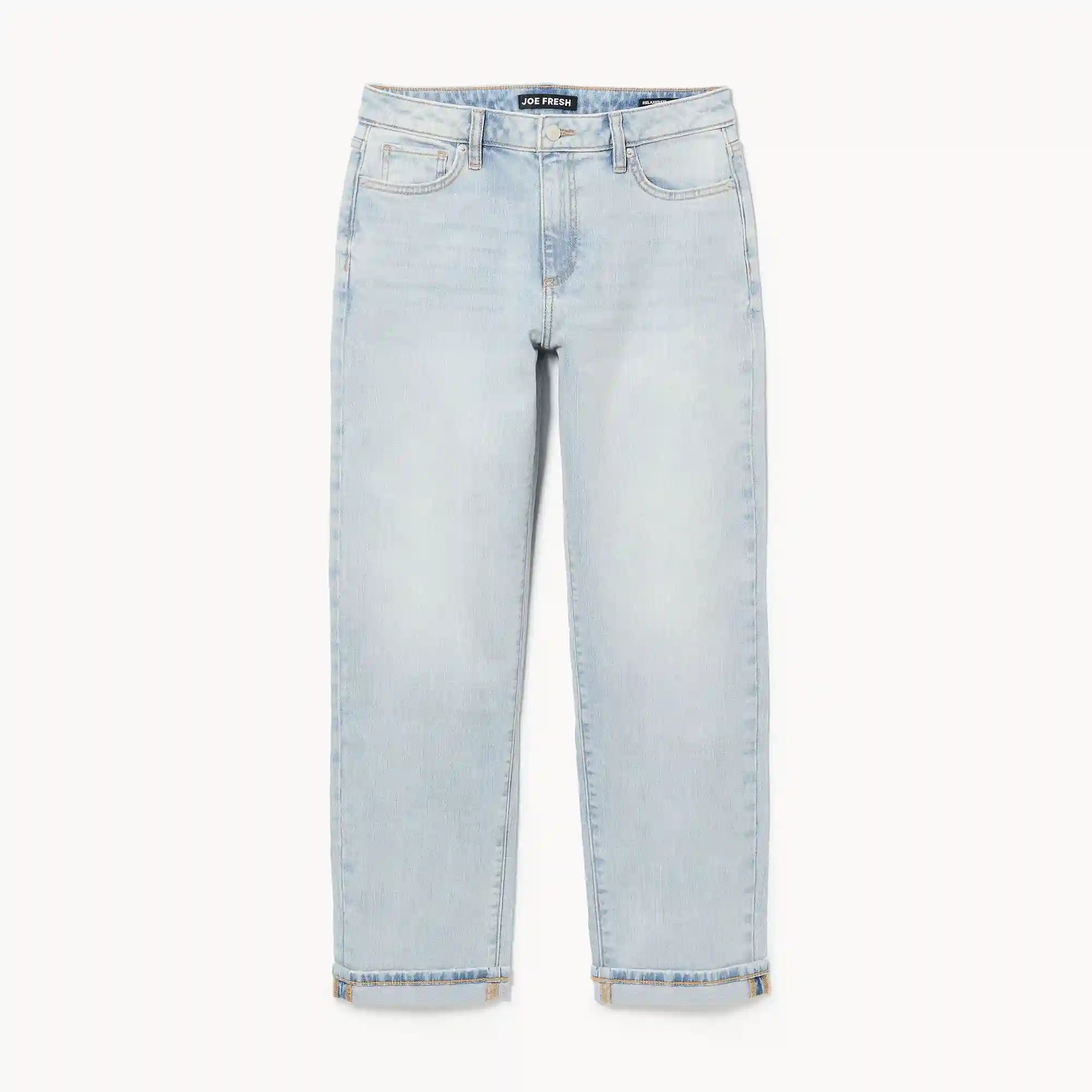 Relaxed Light Wash Jean